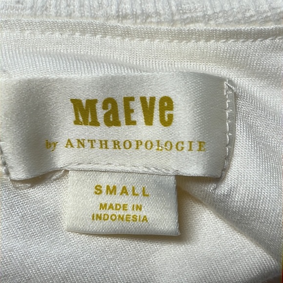 Anthropologie Maeve sweet cream dress S - Picture 5 of 10